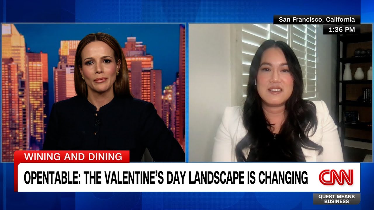 OpenTable CEO on How Valentine's Day Dining Trends are Changing