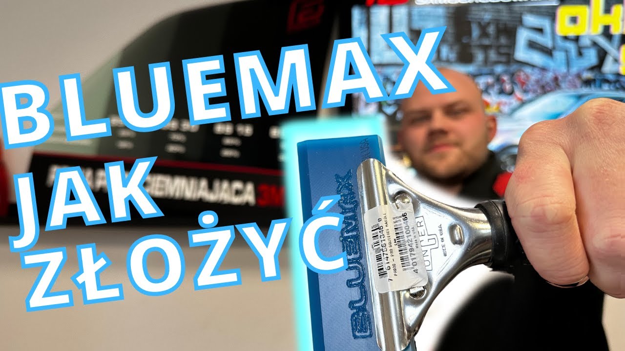 Jak złożyć raklę BlueMax do przyciemniania szyb
