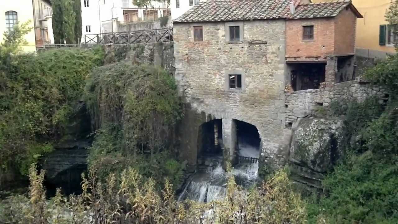 MULINO AD ACQUA a Loro Ciuffenna  WATER MILL IN TUSCANY