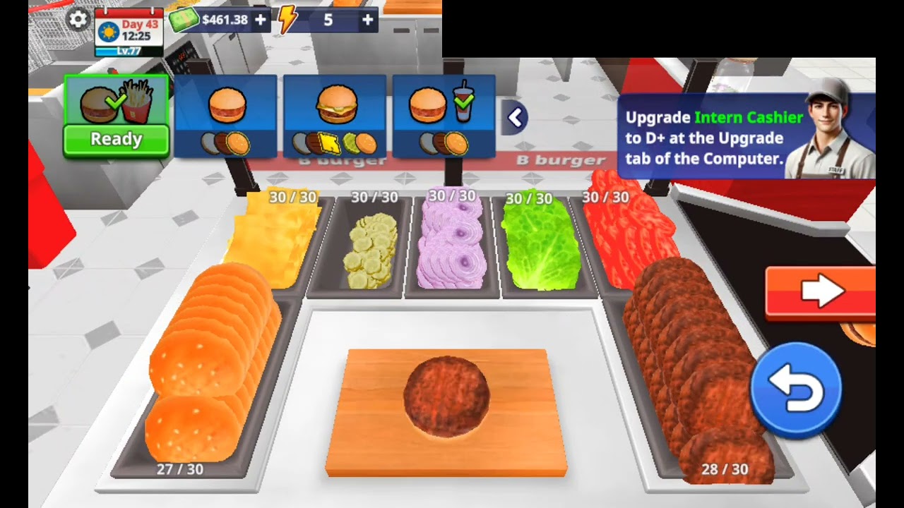 Burger simulitiar