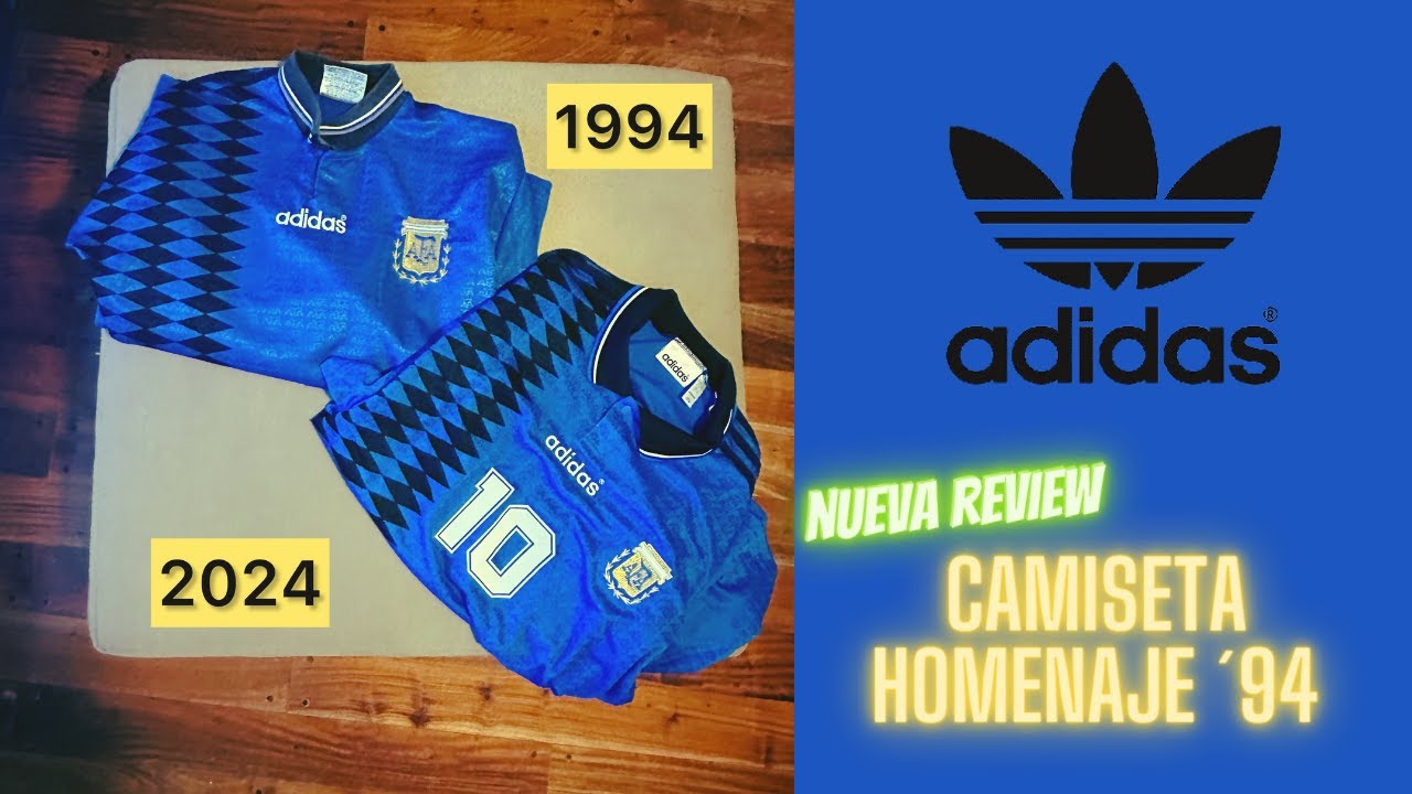 REVIEW ESPECIAL!!! CAMISETA ADIDAS HOMENAJE ´94