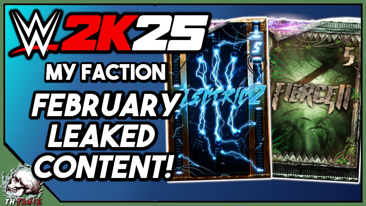 FEBRUARY LEAKED CONTENT! WWE 2K25 MyFaction