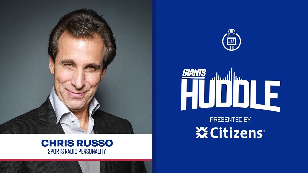 Vice TV’s Chris “Mad Dog” Russo | Giants Huddle | New York Giants