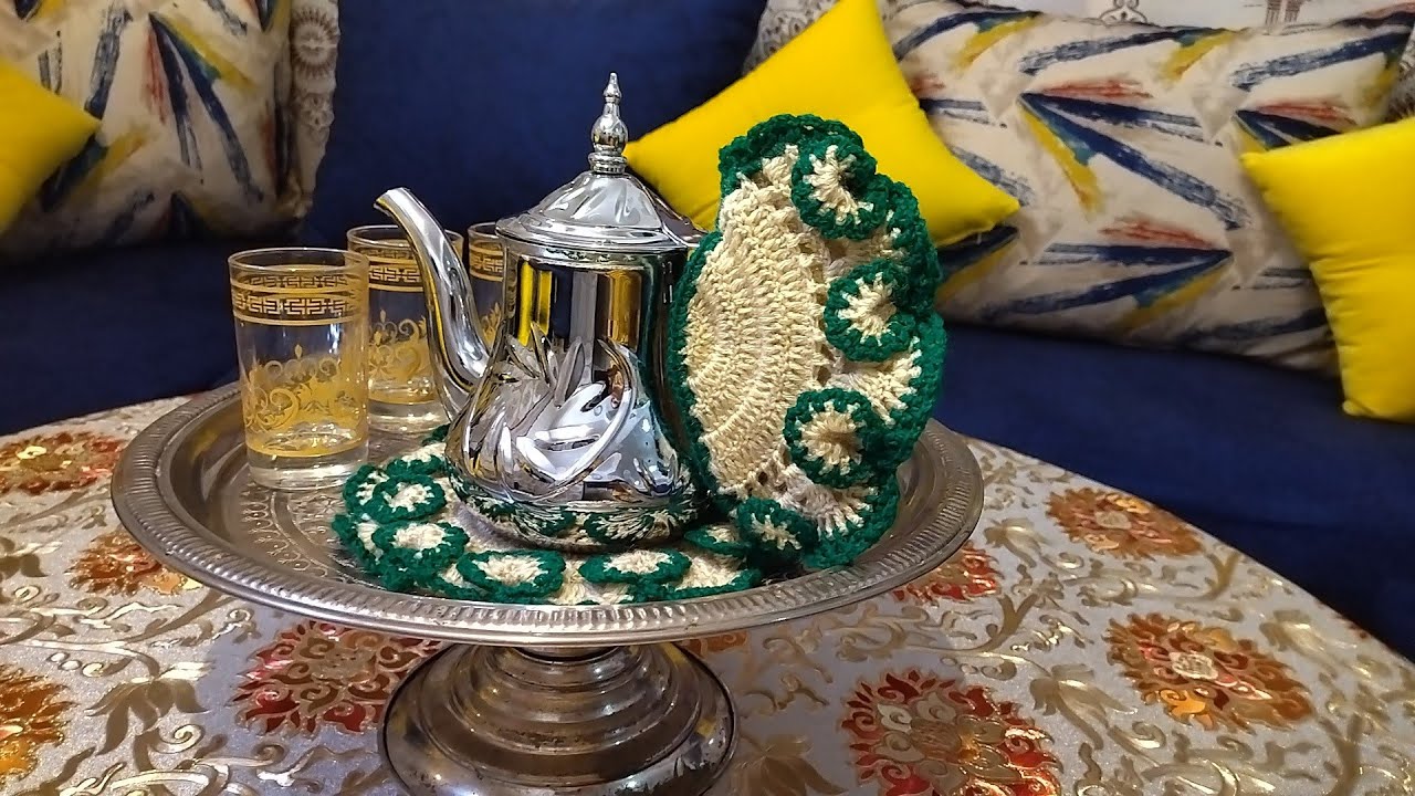 كروشي أم اسحاق تقدم لكم  مساكة  يد البراد راقية بلكروشي بشكل جديد