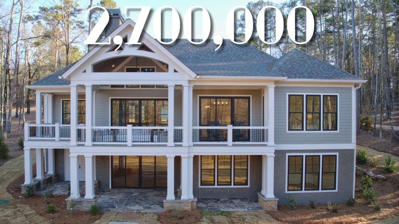 BRAND NEW Lakefront Home in Reynolds LAKE OCONEE!