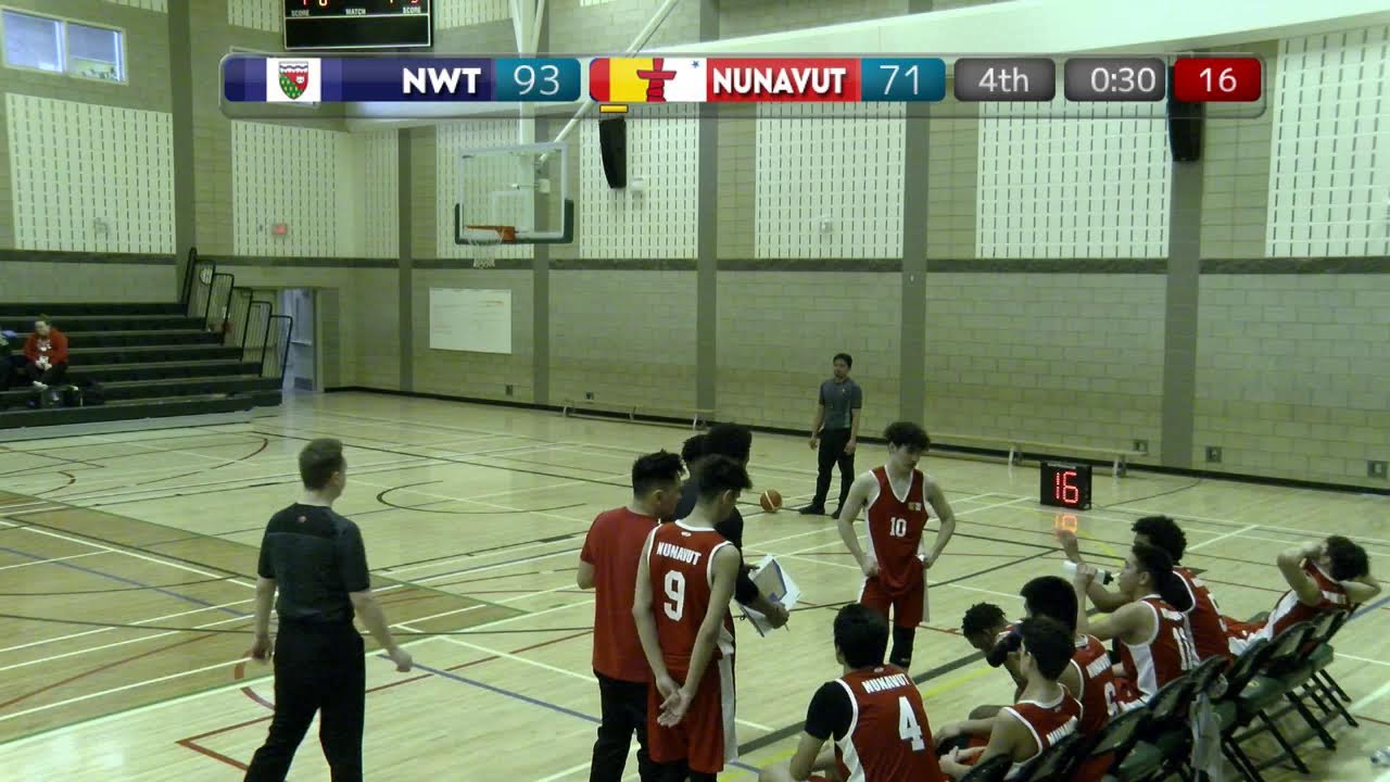 2023 AWG Male Basketball 🏀 Bronze Medal: NWT vs. Nunavut [Feb 4, 2023]