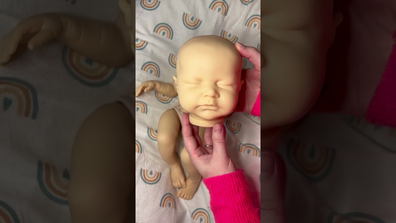 New release blank doll kit Dune sculpted by: Sheila Mrofka #reborn #fakebaby #babyshorts #doll