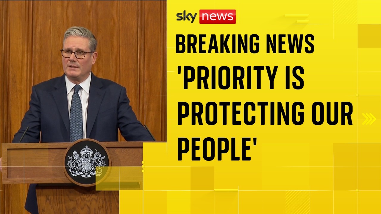 PM vows to 'protect British lives' as first UK repatriation flight leaves the Middle East