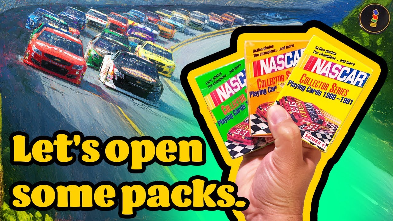 FULL SET - Vintage NASCAR Hoyle USPCC Collectible Playing Cards!
