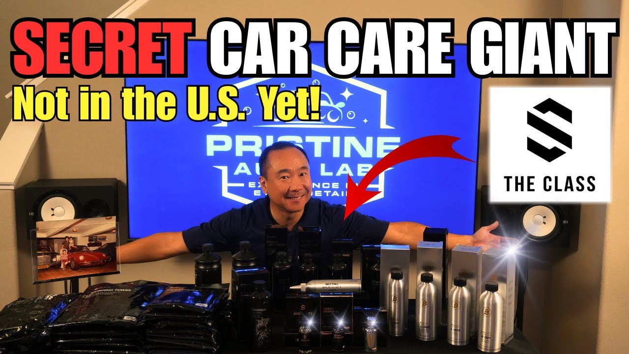 Unboxing THE CLASS &ndash; Secret Car Care Giant (Not in the U.S. Yet!) 🇰🇷✨