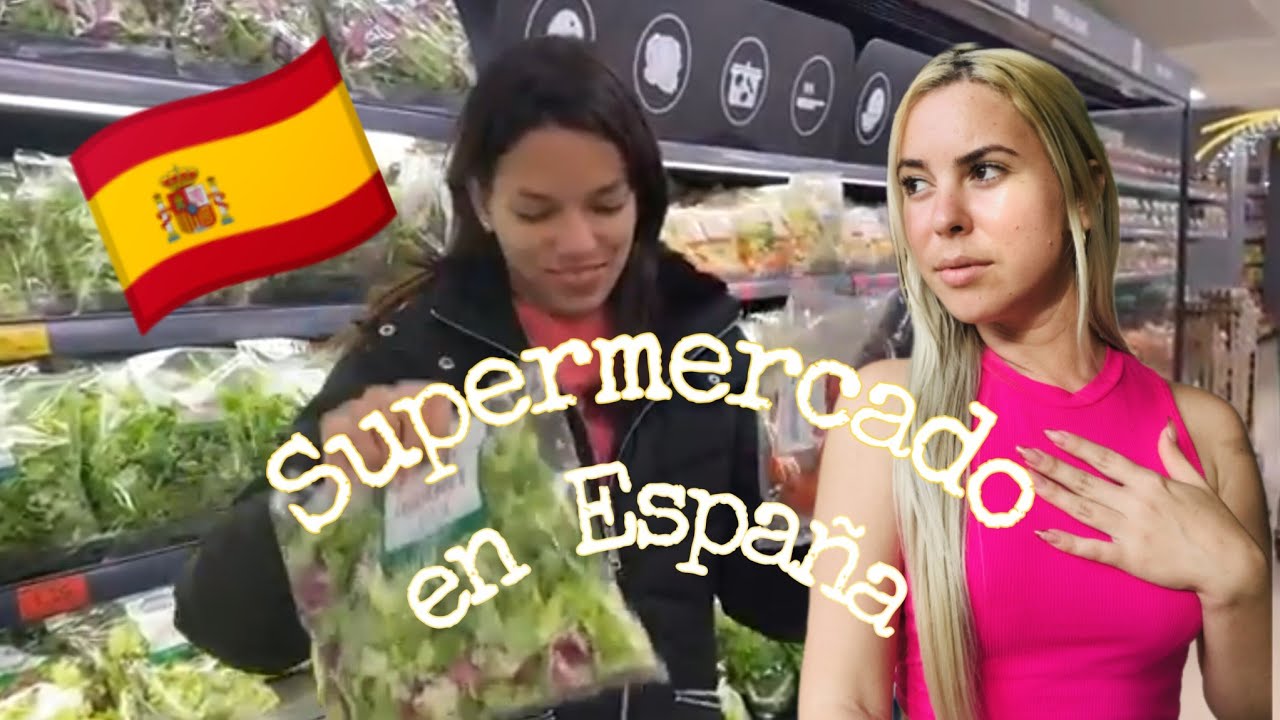 Cubana reacciona a un Supermercado en España (reacción).En Cuba🇨🇺 no es así 😱