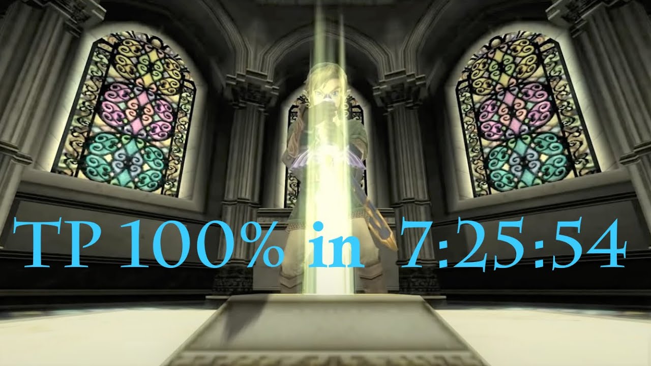 Twilight Princess Wii 100% Speedrun in 7:25:54
