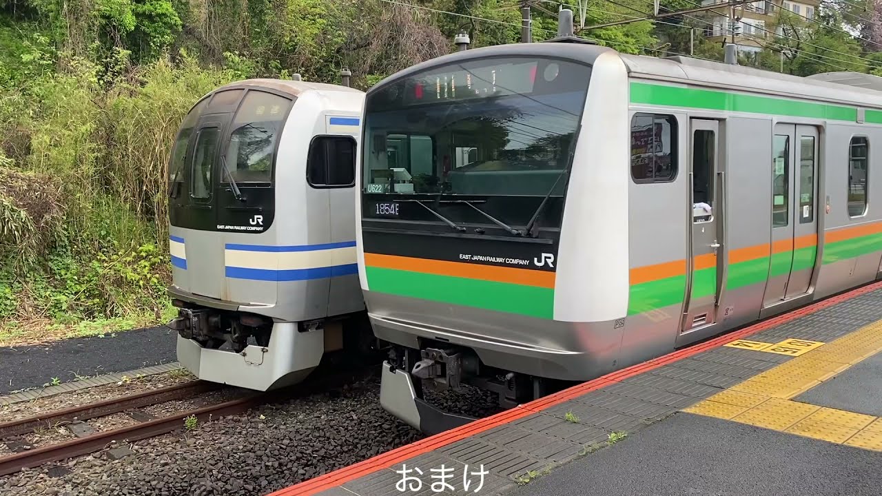 【ふざけてる？雨で空転しまくりの墜落インバーター！】東海道線 湯河原駅 E231系1000番台 発車