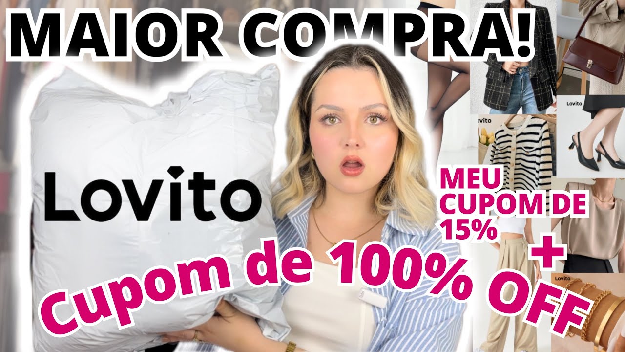 Outono Inverno com LOVITO | Peças Básicas e MUITO BARATAS, Cupom de até 100% off! PARTE 1
