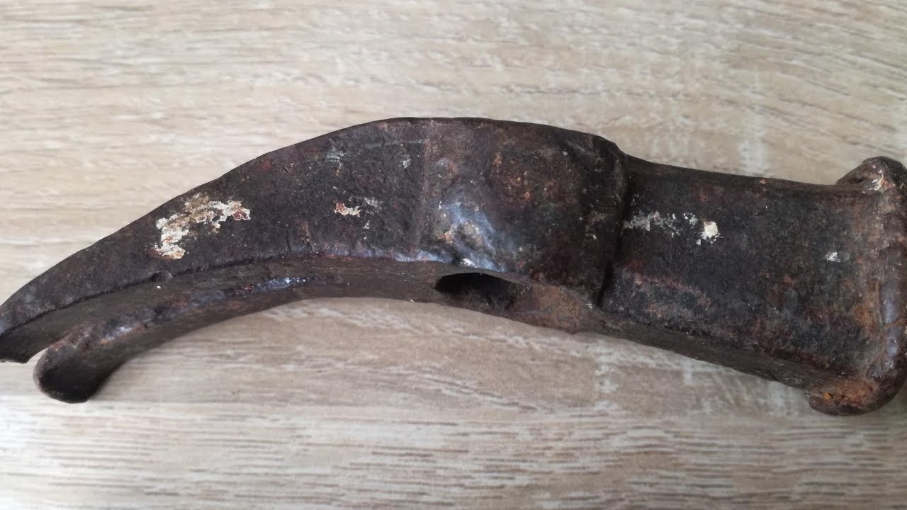 como restaurar un viejo martillo / how to restore an old hammer