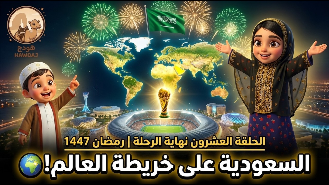 #السعودية  في قلب #العالم... #اكسبو 2030 و #كأس_العالم عندنا! | هُودَّج | نهاية الرحلة رمضان 1447