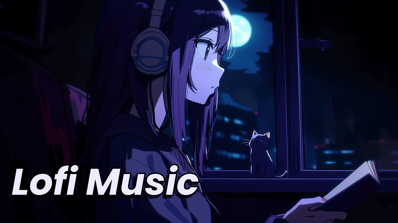 Lofi Music - Moonlight Window Focus