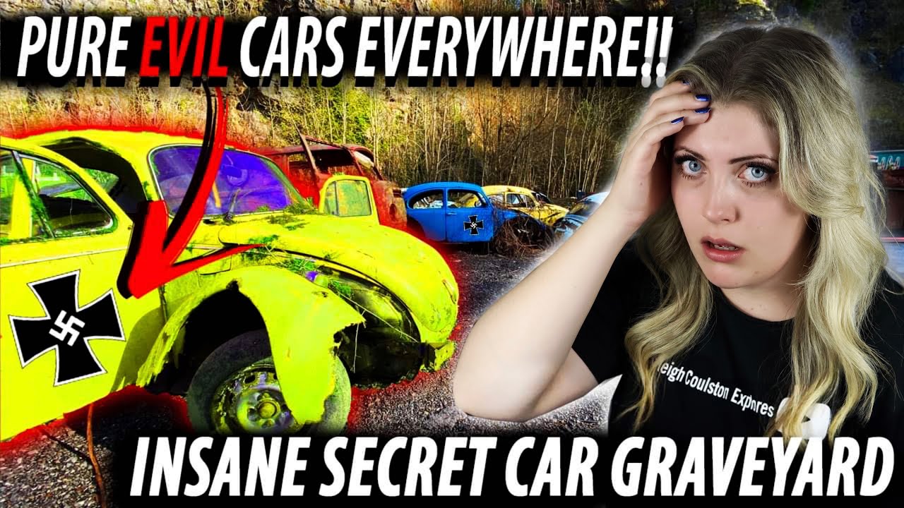 WE FOUND A SECRET GERMAN CAR GRAVEYARD| THESE VEHICLES ARE PURE EVIL| DO NOT GO HERE!!