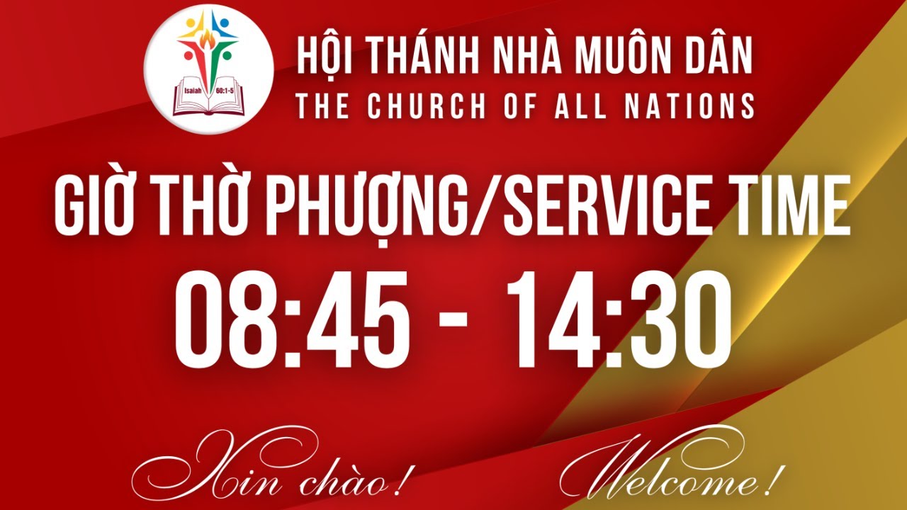 LIVESTREAM THỜ PHƯỢNG CHÚA NHẬT 01/02/2026 HỘI THÁNH NHÀ MUÔN DÂN