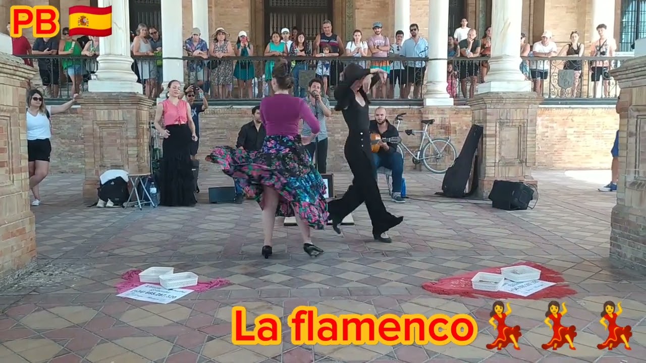 Agosto 2023 Ep133 | La Flamenco Dance Open Show | Plaza de España #sevillanas #flamenco #plazaespaña