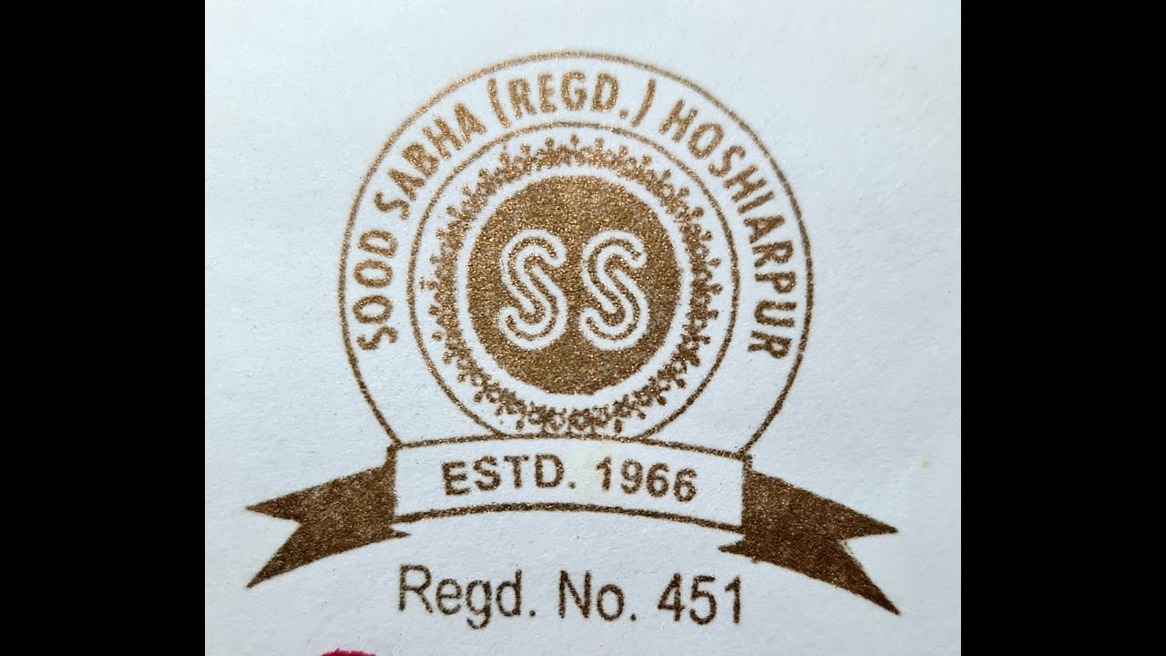Sood Sabha Hoshiarpur (India)