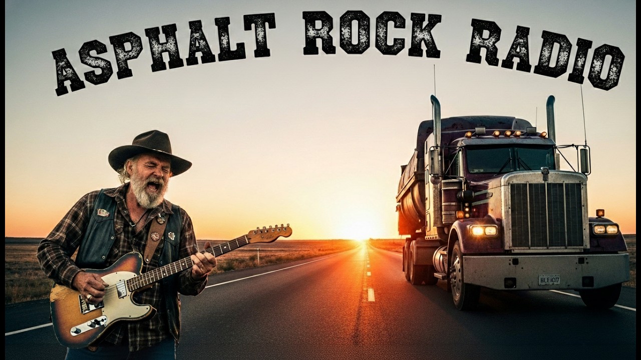 ASPHALT ROCK RADIO – SUNSET LAST MILES MIX | WARM ROCK & FADE TO NIGHT | #LastMilesSunset