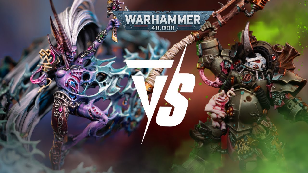 Death Guard Vs Ynnari: 2000pts Warhammer 40K Battle Report