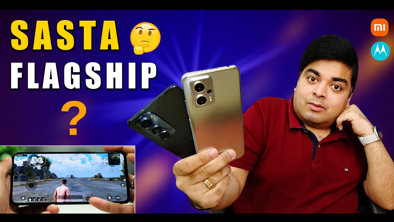 REDMI K50i vs Moto Edge 30 | Flagship Killer of 2022 | Motorola vs Redmi