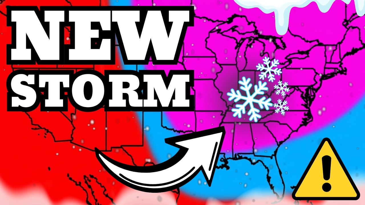MAJOR Snowstorm Coming Together - 90 Cities Winter Forecast