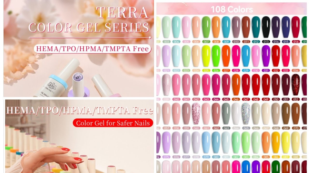 Born pretty new gel polishes, new bottles,  hema free,swatches 