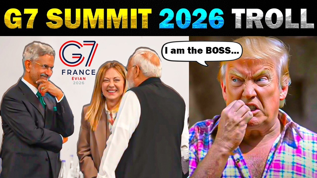 🔥 G7 Summit 2026 Troll | Modi Vs Trump 🔥 World Politics - Today Trending