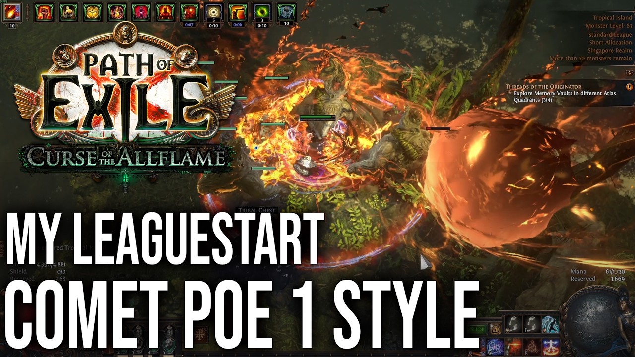 My Leaguestart plan for Path of Exile 1 3.29 Curse of the Allflames