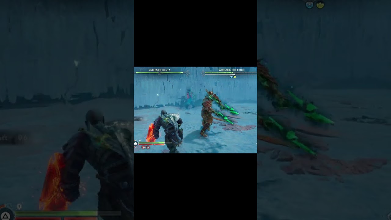Getting Destroyed by 3 Berserkers #godofwar #godofwarragnarok #gaming #gameshorts #kratos #gamer