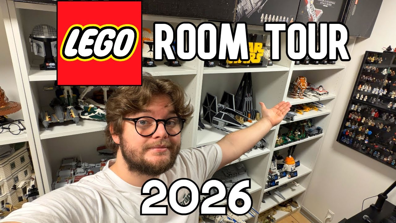 Ultimate LEGO Room Tour ($20.000+ Value)