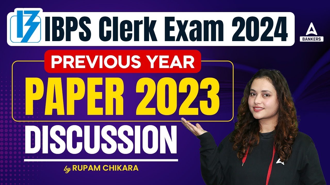 IBPS Clerk Previous Year Question Paper | IBPS Clerk Question Paper 2023 | IBPS Clerk Preparation