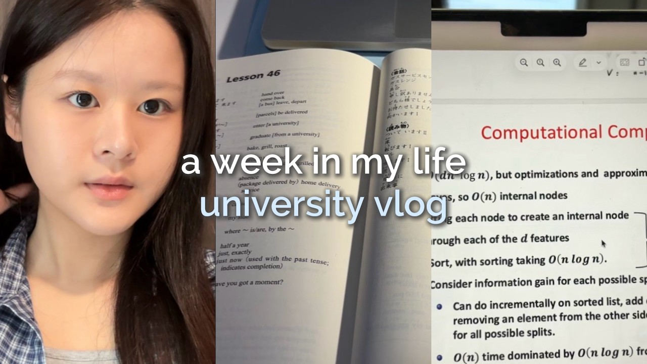 productive uni vlog | a week in my life as a university student 📓👩🏻‍💻🎧