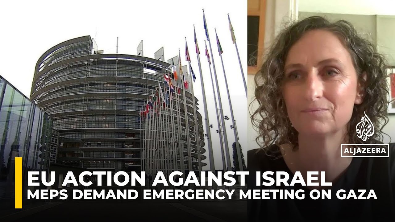 Dozens of EU lawmakers demand sanctions, arms embargo on Israel