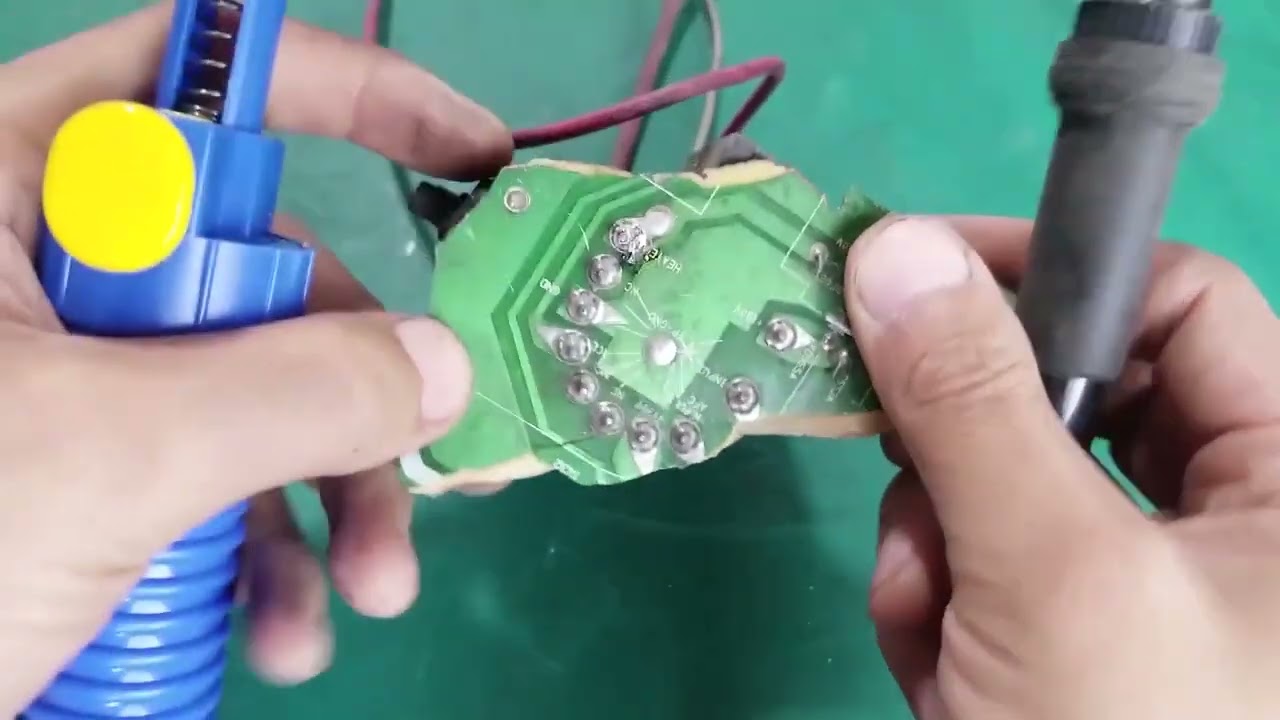 空心针，吸锡器和吸锡带，哪个拆卸原件比较好用呢？试验下知道了