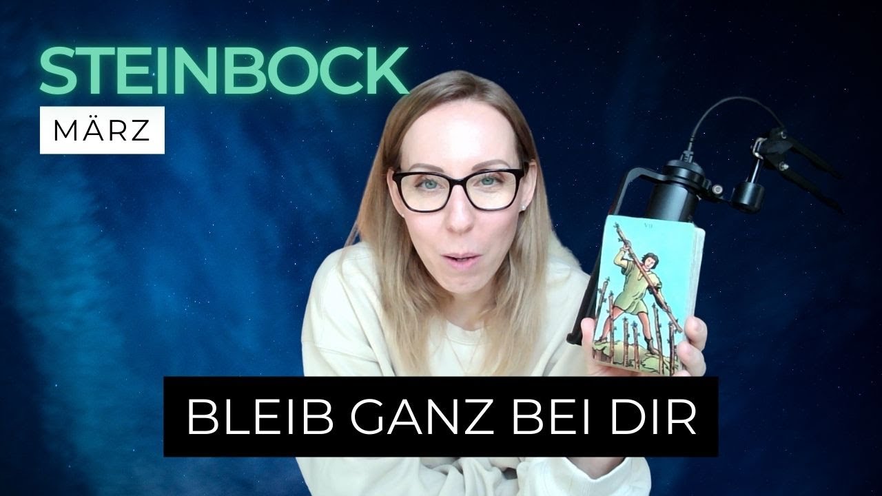 STEINBOCK ♑️ Erlaube dir dich an erste Stelle zu setzen #selbstfürsorge | März 2025 • Tarot