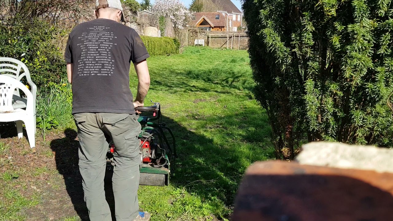 First use of Atco Royale B24 mower