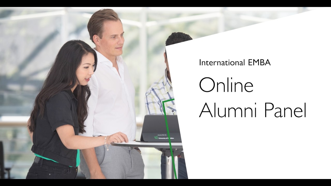 International EMBA - Online Alumni Panel