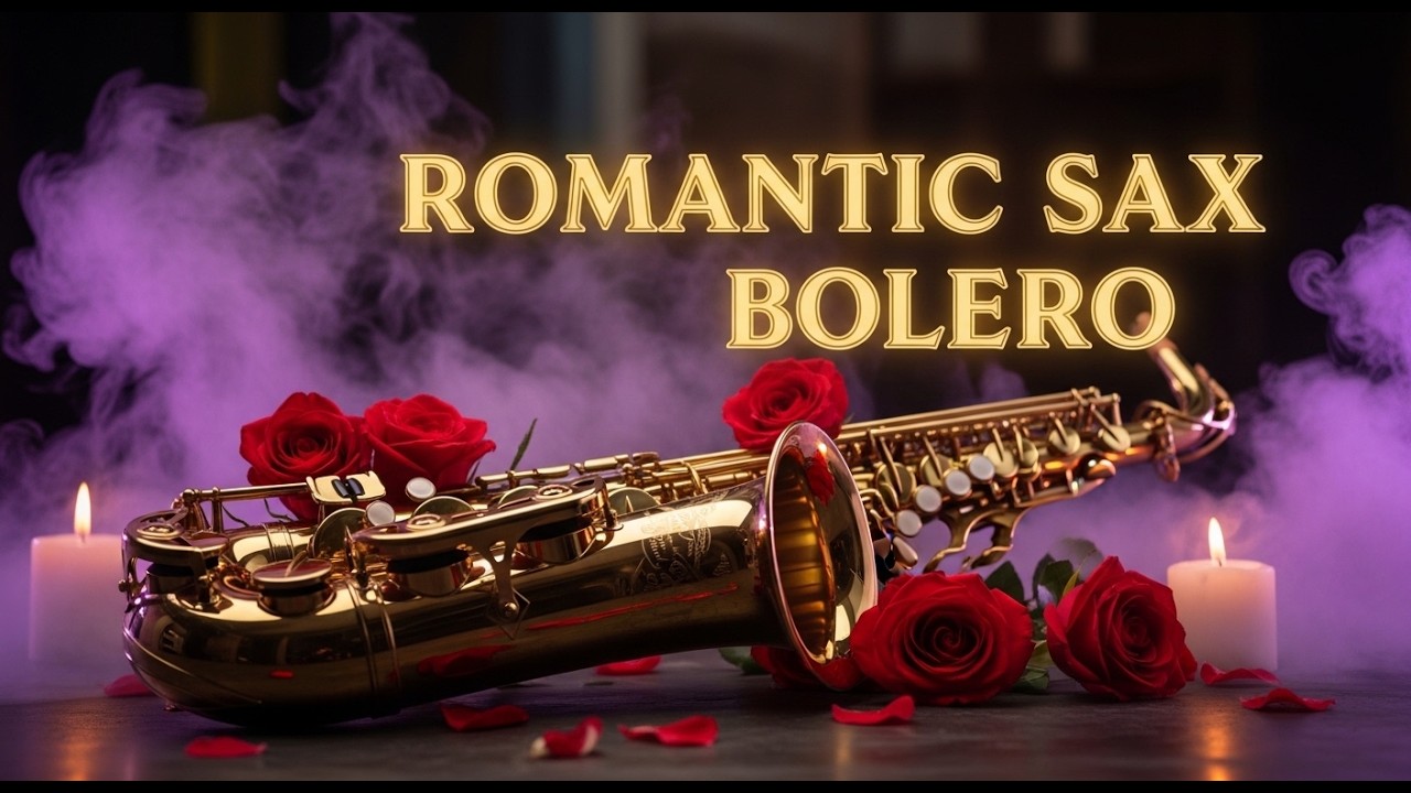 Romantic Sax Bolero Latino | Música de Amor para Relajar