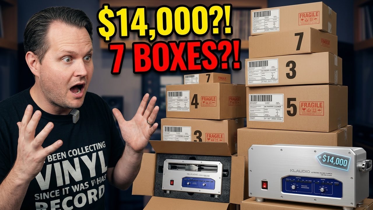 Unboxing the Most Expensive Vinyl Cleaner on the Market
