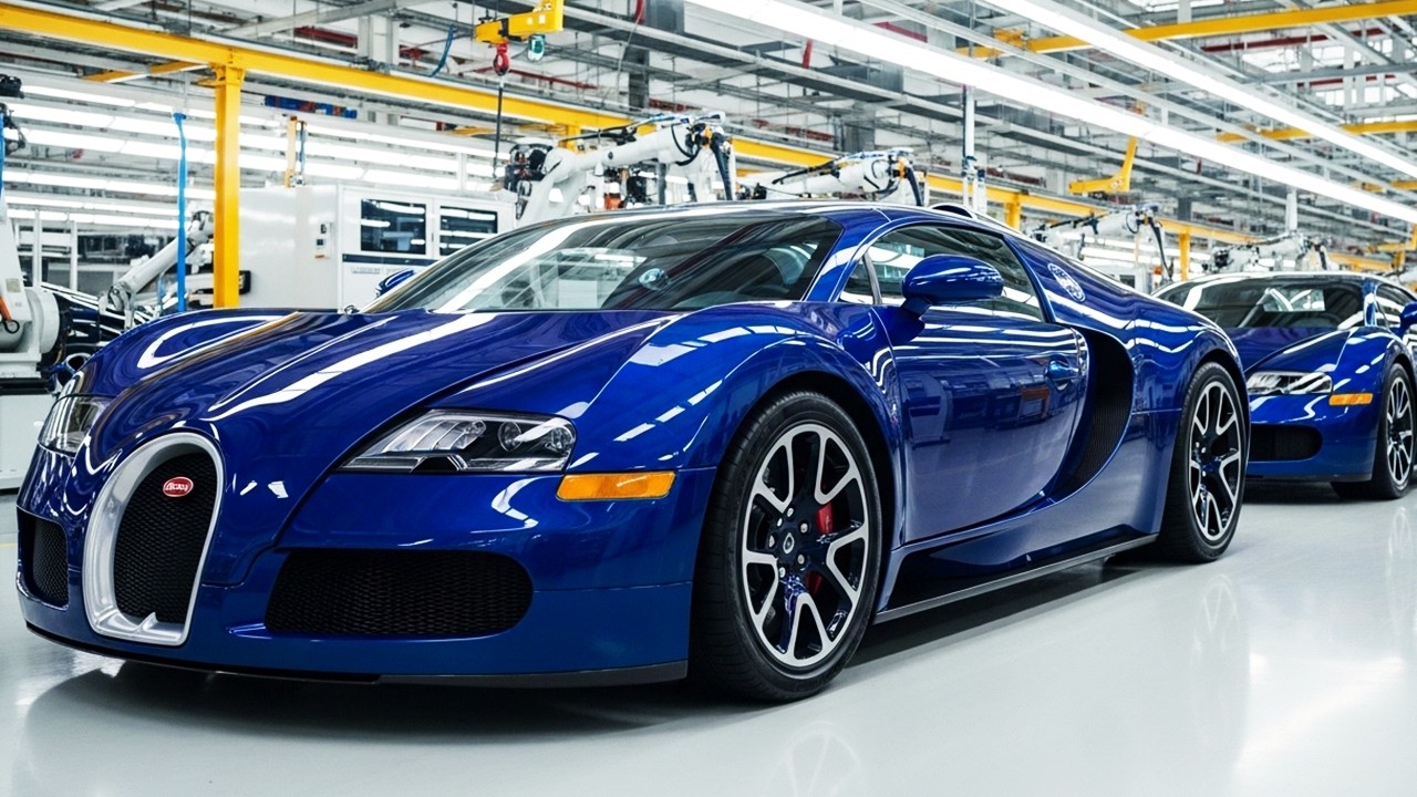 How the Bugatti Veyron Is Built | Inside the World’s Most Exclusive Supercar Factory
