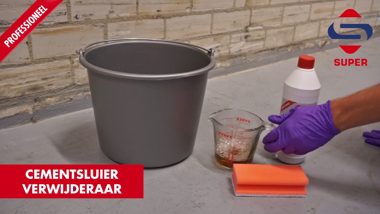 Super Cementsluierverwijderaar