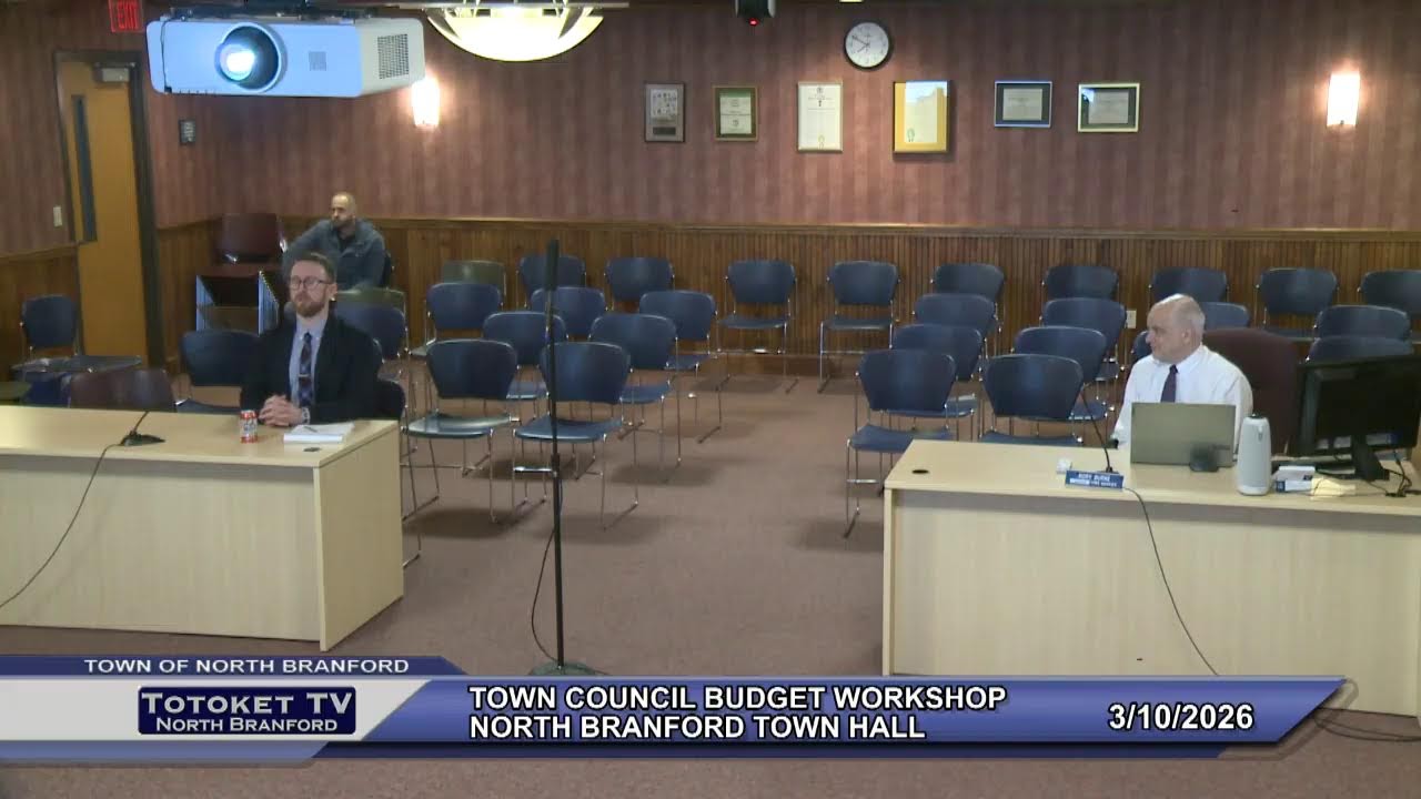 NB Town Council Budget Workshop 3/10/26