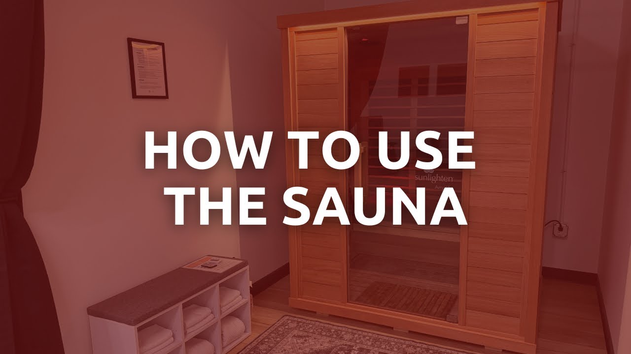 How to Use the Sunlighten Infrared Sauna