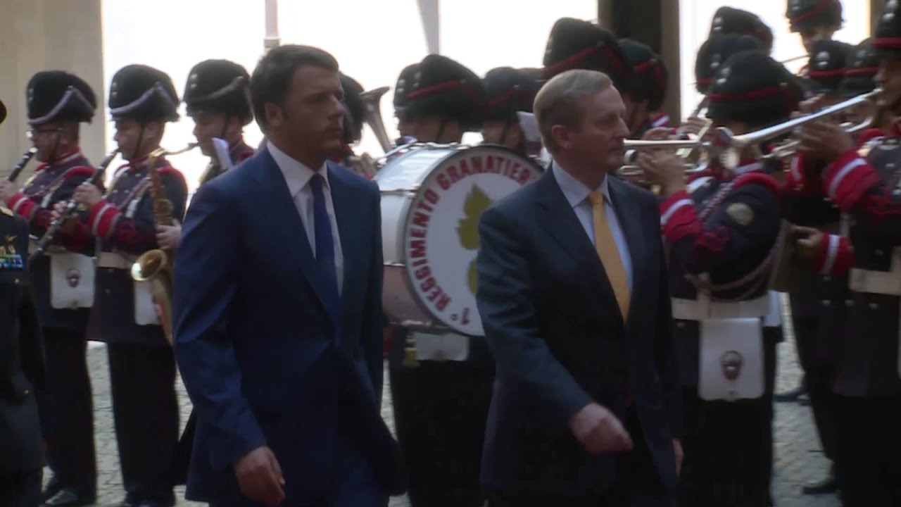 Renzi riceve il Primo Ministro della Repubblica d&rsquo;Irlanda