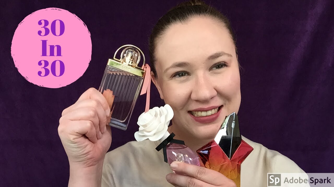 30 IN 30- Perfumes! Chanel, Chloe, Kate Spade, Mugler, Juicy Couture & more!! 30 Fragrance Reviews!
