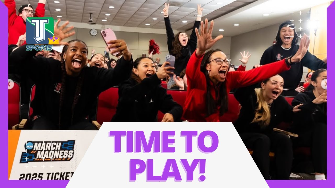 Aztec Women's Basketball REACT to DRAWING LSU in NCAA Division I Basketball Tournament